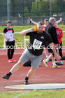 Shot putt, 2021 NECAA Middlesbrough Open Meting, Sunday, May 9th. Photo: David T. Hewitson/Sports for All Pics